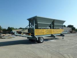 NEW- Portable 2 Bin pugmill mixing plant (2 loads) (2 of 5)