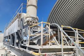 REDUCED PRICE -1997 Portable Gencor Sand Drying Plant, Drum and Baghouse (3 of 13)