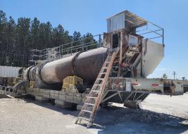 REDUCED PRICE -1997 Portable Gencor Sand Drying Plant, Drum and Baghouse (9 of 13)