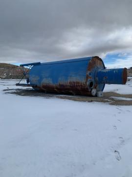 Stationary 300bbl Dust Silo (1 of 6)