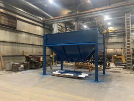 9' x 14' Stationary Cold Feed Bins (1 of 4)