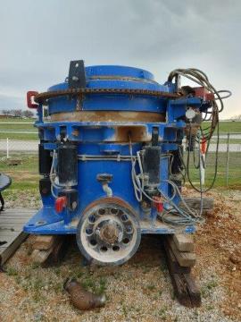 2014 Stationary BARE Trio Cone Crusher (1 of 8)