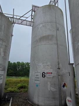(4) Stationary Vertical 15,000 Gallon Fuel Tank (7 of 8)
